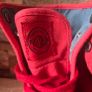Red Palladium high-top shoes, size 6 Image 4