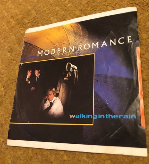 Modern Romance - Walking In The Rain (1983) Irish 7"