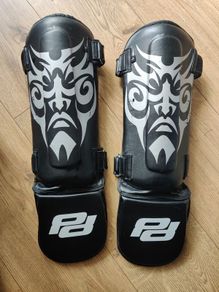 Boxing knee pads leg shields