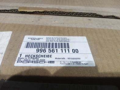 Porsche 911 996 Convertible Rear Window Glass C20401b1 For Sale in ...