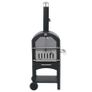 Charcoal Fired Outdoor Pizza Oven with Fireclay Stone Image 2