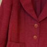 KALIKO Fuchsia Pure Linen Blazer S14 Image 5