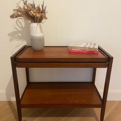 Mid Century Expanding Bar Cart