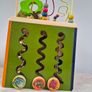 Wooden Activity Cube Image 2