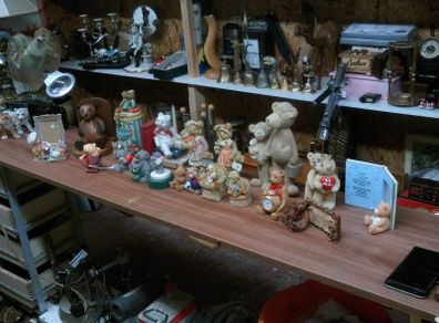 collection of teddy bear ornaments