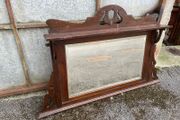 Mahogany over Mantle Mirror