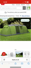 Tent Vango Longleat  800 XL