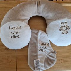 Baby travel collar and seat belt cover