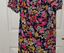 Monsoon Floral Maxi Dress Size Uk 22