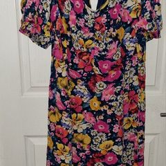 Monsoon Floral Maxi Dress Size Uk 22