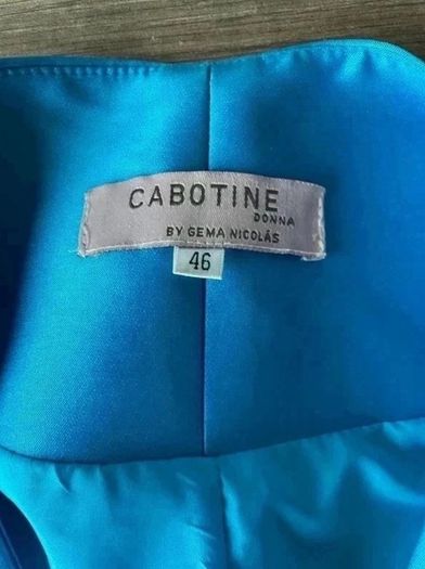 Blue mother of the bride wedding outfit with hat