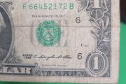1963 Usa One Dollar Banknote