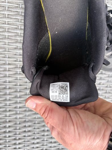Black adidas school shoes