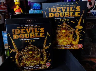 The Devil's Double ! Lenticular Slipcase ! Blu-ray ! 2011 !