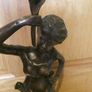 bronze hand made very high grade figure free postage Image 3