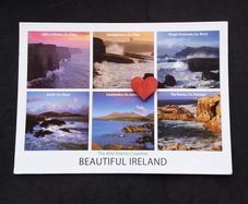 Ireland Postcard : Beautiful Ireland - The Wild Atlantic Coastline  - Multi-view