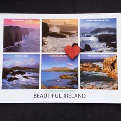 Ireland Postcard : Beautiful Ireland - The Wild Atlantic Coastline  - Multi-view
