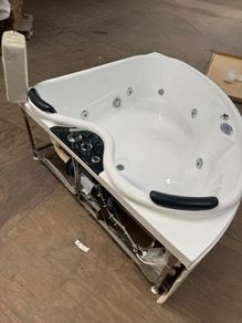 Corner Jacuzzi Bath