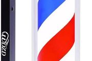 Professional LED Barber Shop Pole Wall Mounted