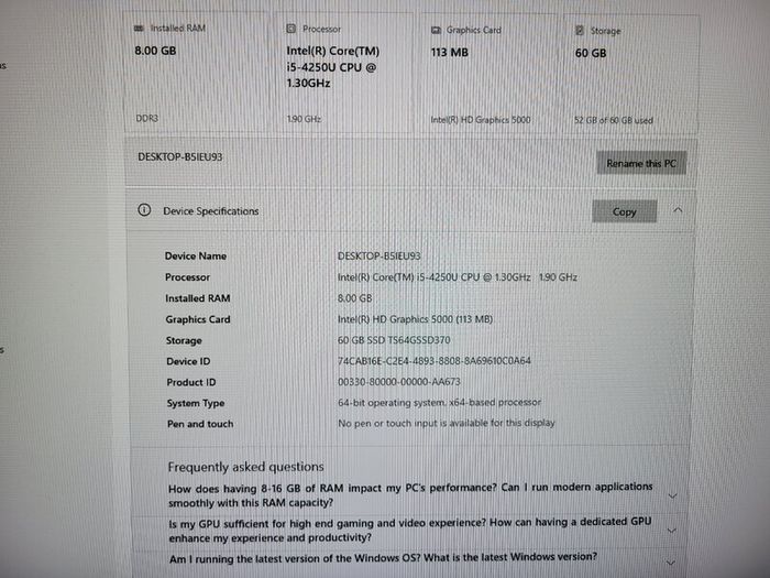 Intel NUC - MAC mini