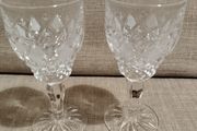 Vintage crystal glasses