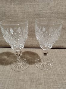 Vintage crystal glasses