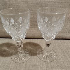 Vintage crystal glasses