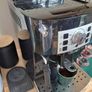 De'Longhi Magnifica S ECAM 22.110.B fully automatic coffee machine with milk frother for cappuccino, with espresso direct selection buttons and rotary control, 2-cup function, 1.8 liter water tank, black / silver Image 5