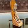 Vintage Rustic Handmade Wooden Hourglass Decorative Egg Sand Timer with Seashells Millport Image 4