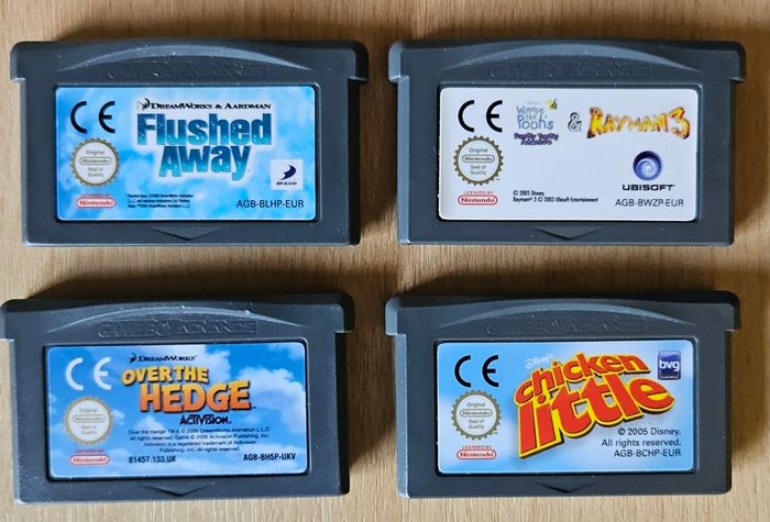 Nintendo Gameboy Advance Games