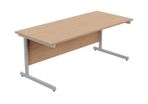 New Straight Office Desk with Cantilever Legs W1800 x D800mm