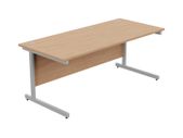 New Straight Office Desk with Cantilever Legs W1800 x D800mm