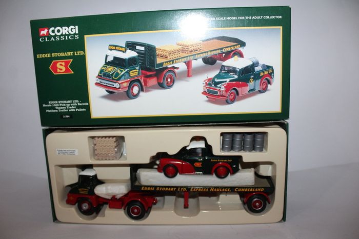 Corgi Eddie Stobart - Morris 1000 Pick Up & Thames Trader Platform