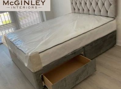 King Size Chesterfield Divan Beds