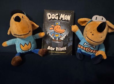 Dogman with 2 Dogman Plushies
