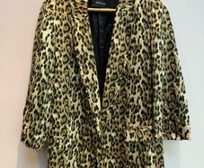 Zara leopard print blazer