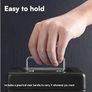 NEW SALE | Money Box with Key - 6 inch Money Tin with Lock - Small Lockable Cash Box with Coin Tray for Petty Cash Coins Notes - Locking Metal Safe Box with 2 Keys - Black Matt Image 4