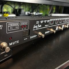 Harley Benton FXL8 Pro footswitch with midi & Amp switching