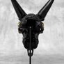 Mosaic-Embellished Real Goat Skull - Bone, Mosaic inlay Image 6