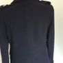 New Navy Hobbs Military Style Wool Coat/Jacket Size 10 Image 6