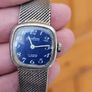 Silver 1940s Swiss Made Omikron Lady's Mechanical Wind up Swiss Watch 800s Silver Image 6
