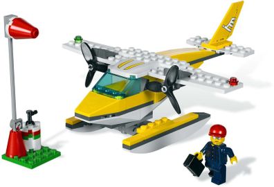 Lego City 3178: Seaplane (2010) 100% Complete (NO BOX)