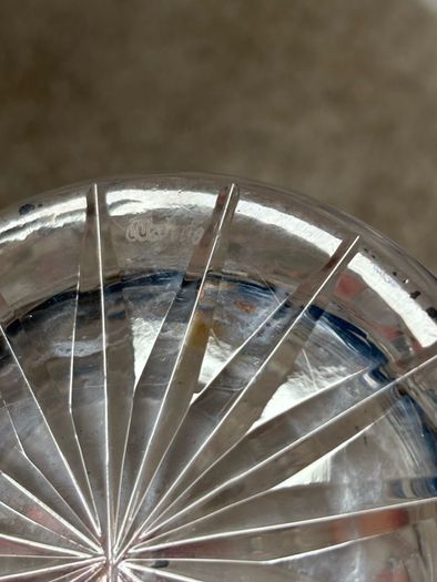 Vintage Waterford Crystal Decanter: Glendore Pattern, Laurel Leaf