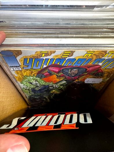Image & Top Cow Long Comic Box w 320 comics for Sale