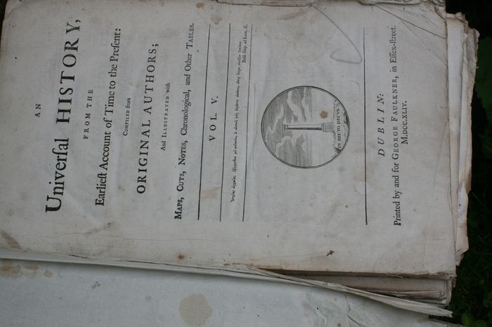 An Universal History from the Earliest ... Publisher: George Faulkner, In Essex-Street, Dublin Publication Date: 1744