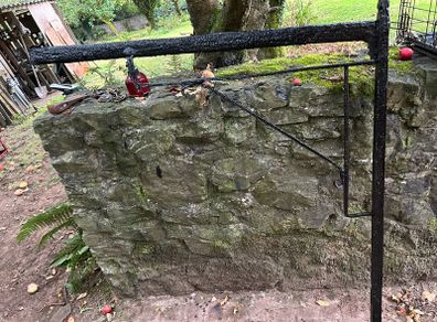 Antique Fire Crane