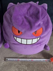 Two Gengar cushions