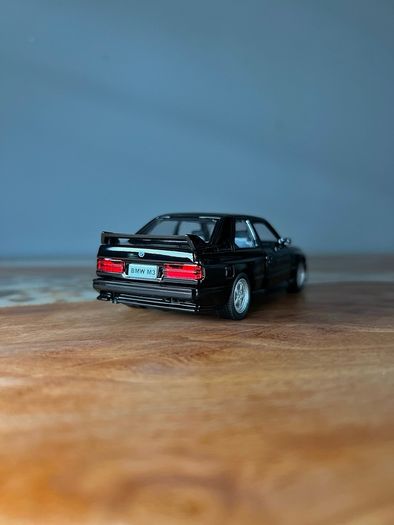 Black BMW E30 M3 1/36 Model