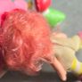 Cherry Cuddler with Pet Gooseberry the Goose Strawberry Shortcake Doll AGC Kenner 1979 Vintage same Era as MLP G1 My Little Image 9