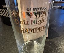 Guinness vintage 1 pint glass